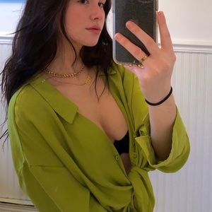 Zara loose button down